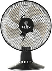 ESTIA ΑΝΕΜΙΣΤΗΡΑΣ ΕΠΙΤΡΑΠΕΖΙΟΣ 40W ESTIA 06-21597 AEROPULSE ΜΑΥΡΟ