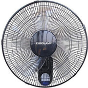 ΑΝΕΜΙΣΤΗΡΑΣ ΤΟΙΧΟΥ 50W EUROLAMP 147-29342 ΜΑΥΡΟ ΜΕ RC