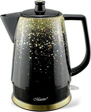 MAESTRO ΒΡΑΣΤΗΡΑΣ MAESTRO CERAMIC ELECTRIC KETTLE 1.5L 1500W GOLD BLACK MR-074-GOLD