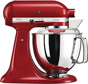 KITCHENAID KITCHENAID ARTISAN 5KSM175PS MIXER FOOD PROCESSOR 300W 4.8L RED