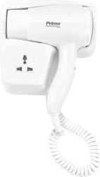 PRIMO ΣΕΣΟΥΑΡ PRHD-50060 PRIMO ΞΕΝΟΔΟΧΕΙΑΚΟΥ ΤΥΠΟΥ 1500W ΜΕ ΕΞΤΡΑ ΠΡΙΖΑ ΛΕΥΚΟ