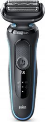 BRAUN ΞΥΡΙΣΤΙΚΗ ΜΗΧΑΝΗ BRAUN SERIES 5 51-M1000S FOIL SHAVER BLACK BLUE