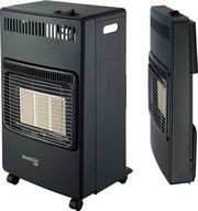 BORMANN ΘΕΡΜΑΣΤΡΑ ΥΓΡΑΕΡΙΟΥ 4200W ΔΑΠΕΔΟΥ, ΜΑΥΡΗ BORMANN BGH4100