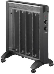 EUROLAMP ΘΕΡΜΑΝΤΙΚΟ ΣΩΜΑ MICA ΜΑΥΡΟ 2000W ΜΕ ΘΕΡΜΟΣΤΑΤΗ 300-41611