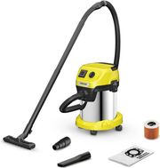 KARCHER ΗΛΕΚΤΡΙΚΗ ΣΚΟΥΠΑ 1000W KARCHER WD 3 PS V-17/4/20 1.628-190.0 ΥΓΡΩΝ/ΣΤΕΡΕΩΝ