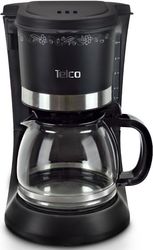TELCO ΚΑΦΕΤΙΕΡΑ ΦΙΛΤΡΟΥ TELCO CM07 1.2LT 900W ΜΑΥΡΗ