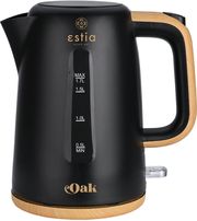 ESTIA ESTIA ΒΡΑΣΤΗΡΑΣ OAK ΠΛΑΣΤΙΚΟΣ 2200W 1.7LT ΜΑΥΡΟΣ 06-24659
