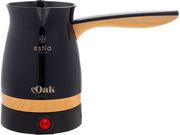 ESTIA ΗΛΕΚΤΡΙΚΟ ΜΠΡΙΚΙ OAK 1000W ΜΕ ΑΠΟΣΠΩΜΕΝΗ ΒΑΣΗ 360° ΜΑΥΡΟ 06-19013