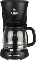 ESTIA ΚΑΦΕΤΙΕΡΑ ΦΙΛΤΡΟΥ INTENSE DARK ΠΛΑΣΤΙΚΗ 1000W ΜΕ ΓΥΑΛΙΝΗ ΚΑΝΑΤΑ 1.25LT ΜΑΤ 06-24611