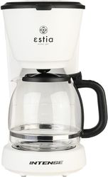 ESTIA ESTIA ΚΑΦΕΤΙΕΡΑ ΦΙΛΤΡΟΥ INTENSE LUMINUS ΠΛΑΣΤΙΚΗ 1000W ΜΕ ΓΥΑΛΙΝΗ ΚΑΝΑΤΑ 1.25LT ΜΑΤ 06-24581
