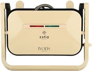 ESTIA ΤΟΣΤΙΕΡΑ IVORIS 2 ΘΕΣΕΩΝ 1300W ΜΕ ΑΝΤΙΚΟΛΛΗΤΙΚΕΣ ΠΛΑΚΕΣ 06-19150