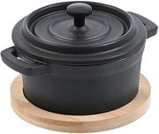 ESTIA ESTIA ΚΑΤΣΑΡΟΛΑΚΙ IRON ΜΑΝΤΕΜΕΝΙΟ 10CM ΜΕ ΒΑΣΗ BAMBOO 01-18696