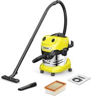 KARCHER WD 4 S V-20/5/22 20L DRUM VACUUM DRY&amp;WET 1000W BAGLESS 1.628-260.0