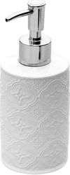 Estia Αντλία σαπουνιού Boho λευκή 8X7X17εκ 02-6686