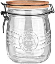 ESTIA ΔΟΧΕΙΟ ΑΠΟΘΗΚΕΥΣΗΣ ACACIA ΓΥΑΛΙΝΟ 750ML ΜΕ ΚΛΙΠ ΚΑΠΑΚΙ 01-23898