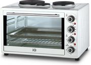 IQ ΗΛΕΚΤΡΙΚΟ ΦΟΥΡΝΑΚΙ 45LT ΜΕ 3 ΕΣΤΙΕΣ IQ KC-1241 WHITE