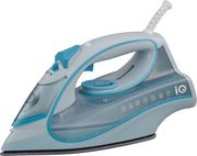 IQ ΗΛΕΚΤΡΙΚΟ ΣΙΔΕΡΟ IQ EI-863 BLUE 3100W ME ΚΕΡΑΜΙΚΗ ΠΛΑΚΑ ΚΑΙ ΣΥΝΕΧΟΜΕΝΗ ΠΑΡΟΧΗ 35G/MIN