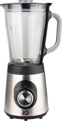 ΜΠΛΕΝΤΕΡ ΓΙΑ SMOOTHIES ΜΕ ΓΥΑΛΙΝΗ ΚΑΝΑΤΑ 1.5LT 800W IQ BL-416 INOX