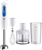 ΡΑΒΔΟΜΠΛΕΝΤΕΡ BRAUN HAND BLENDER MULTIQUICK 2 600W + ΑΞΕΣΟΥΑΡ 20236MWH