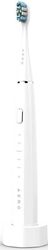 AENO SMART SONIC ELECTRIC TOOTHBRUSH DB1S: WHITE 4MODES +8 SMART WIRELESS CHARGING 46000RPM