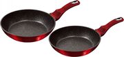 BERLINGER HAUS ΣΕΤ ΑΝΤΙΚΟΛΛΗΤΙΚΑ ΤΗΓΑΝΙΑ 2ΤΜΧ BERLINGER HAUS METALLIC LINE BURGUNDY EDITION BH-1612NF