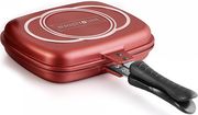 ROYALTY LINE ROYALTY LINE RL-DF28M-BURGUNDY ΔΙΠΛΟ ΤΗΓΑΝΙ 28CM ΜΕ ΕΠΙΣΤΡΩΣΗ ΜΑΡΜΑΡΟΥ