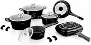 ROYALTY LINE ROYALTY LINE ΣΕΤ ΜΑΓΕΙΡΙΚΑ ΣΚΕΥΗ 15ΤΜΧ ΜΑΥΡΑ RL-ES1015M-BLK