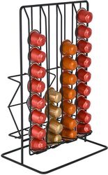 ESTIA ESTIA ΒΑΣΗ ΓΙΑ ΚΑΨΟΥΛΕΣ &amp; ΣΥΣΚΕΥΑΣΙΕΣ ESPRESSO METAL BLACK ΜΕΤΑΛΛΙΚΗ ΔΙΠΛΗΣ ΟΨΕΩΣ ΜΑΥΡΗ 01-19914