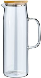 ESTIA ΚΑΝΑΤΑ BAMBOO ESSENTIALS ΓΥΑΛΙΝΗ 1500ML ΜΕ ΚΑΠΑΚΙ 01-19594