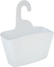 ESTIA ΘΗΚΗ ΟΡΓΑΝΩΣΗΣ ΜΠΑΝΙΟΥ ΚΡΕΜΑΣΤΗ 24X7X25CM ΛΕΥΚΗ 02-25335