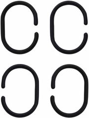 ESTIA ESTIA ΚΡΙΚΟΙ ΚΟΥΡΤΙΝΑΣ ΜΠΑΝΙΟΥ ΜΑΥΡΟΙ 12 ΤΕΜ. 02-10676