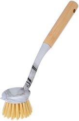 ESTIA ESTIA ΒΟΥΡΤΣΑ ΚΑΘΑΡΙΣΜΟΥ ΠΙΑΤΩΝ ΧΕΙΡΟΣ BAMBOO ESSENTIALS MARBLE ΣΤΡΟΓΓΥΛΗ 04-14322