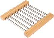 ESTIA ESTIA ΒΑΣΗ ΜΑΓΕΙΡΙΚΟΥ ΣΚΕΥΟΥΣ BAMBOO ME ΑΤΣΑΛΙ ΠΤΥΣΣΟΜΕΝΗ 22X21.3X2.2CM 01-13011