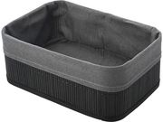 ESTIA ESTIA ΚΑΛΑΘΙ ΟΡΓΑΝΩΣΗΣ BAMBOO ESSENTIALS 30X25CM ME ΕΠΕΝΔΥΣΗ ΜΑΥΡΟ 02-19693