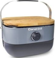 MINI BBQ UNIVERSAL CORAL GAS ΓΚΡΙ 