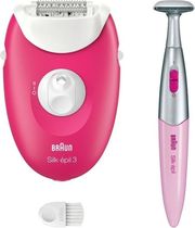 BRAUN BRAUN ΑΠΟΤΡΙΧΩΤΙΚΗ ΜΗΧΑΝΗ EPILATOR ΣΩΜΑ/ΜΠΙΚΙΝΙ SE3-202