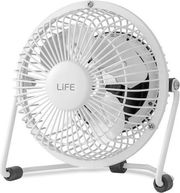 LIFE SUPER4 WHITE MINI ΑΝΕΜΙΣΤΗΡΑΣ USB 2.5W ΛΕΥΚΟΣ 221-0449