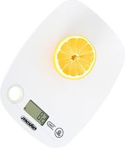 MESKO MESKO KITCHEN SCALE WITH HOLE TO HANG WHITE MS3159W