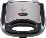 ADLER SANDWICH MAKER 850W BLACK/SILVER AD3015