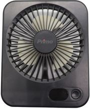 PRIMO ΑΝΕΜΙΣΤΗΡΑΣ MINI PRMF-80693 PRIMO 5'' 12.5CM ΜΑΥΡΟΣ ΕΠΑΝΑΦΟΡΤΙΖΟΜΕΝΟΣ