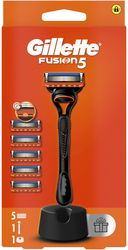 GILLETTE ΞΥΡΑΦΑΚΙ ΜΕ ΑΝΤΑΛΛΑΚΤΙΚΕΣ ΚΕΦΑΛΕΣ GILLETTE 5 ΛΑΒΗ+5 ΑΝΤΑΛΛΑΚΤΙΚΑ + STAND