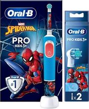 ΗΛΕΚΤΡΙΚΗ ΟΔΟΝΤΟΒΟΥΡΤΣΑ ORAL-B VITALITY PRO KIDS SPIDERMAN ΜΕ ΑΝΤΑΛΛΑΚΤΙΚΑ 2ΤΜΧ