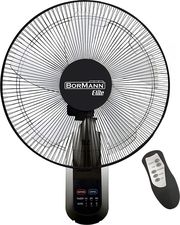 BORMANN ELITE ΑΝΕΜΙΣΤΗΡΑΣ ΤΟΙΧΟΥ 50W, RC, 40CM, ΜΑΥΡΟΣ