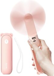 JISULIFE JISULIFE S010F8X02006 PORTABLE HANDHELD FAN LIFE8 PLUS 4500MAH PINK
