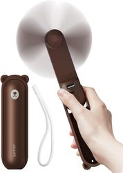 JISULIFE S010F8X05006 PORTABLE HANDHELD FAN LIFE8 PLUS 4500MAH BROWN