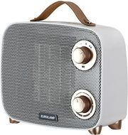 EUROLAMP ΑΕΡΟΘΕΡΜΟ ΚΕΡΑΜΙΚΟ VINTAGE 1500W ΛΕΥΚΟ 300-41354