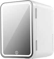 XO XO MINI CAR REFRIGERATOR CZ015 WHITE WITH MIRROR LED