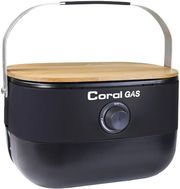 MINI BBQ UNIVERSAL CORAL GAS BLACK
