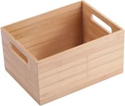 ESTIA ΚΟΥΤΙ ΟΡΓΑΝΩΣΗΣ BAMBOO ESSENTIALS ΜΕ ΛΑΒΕΣ 26X18.5X16.5CM ΣΤΟΙΒΑΖΟΜΕΝΟ 02-31435