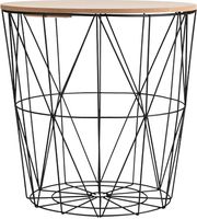 HOMELY ΒΟΗΘΗΤΙΚΟ ΤΡΑΠΕΖΑΚΙ ΜΕ ΑΠΟΘΗΚΕΥΤΙΚΟ ΧΩΡΟ ΛΕΥΚΟ 03-35662